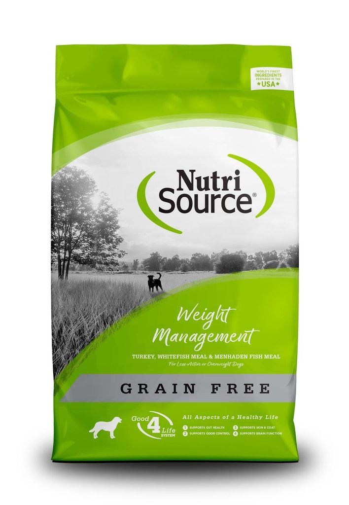 An image of Tuffy’s Pet Foods – NutriSource – Weight Management Grain Free Dog Food (8 / 5 Lbs.)