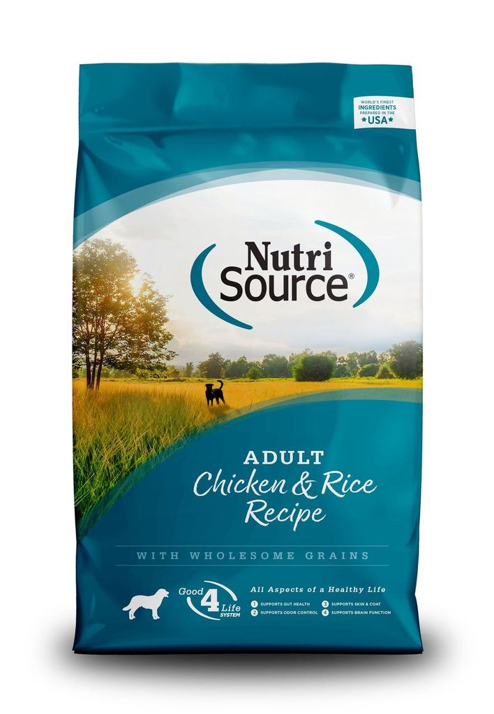 An image of Tuffy’s Pet Foods – NutriSource – Adult Chicken & Rice Dog Food (8 / 1.5 Lbs.)