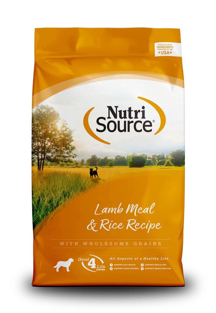 An image of Tuffy’s Pet Foods – NutriSource – Lamb Meal & Rice Dog Food (15 Lbs.)