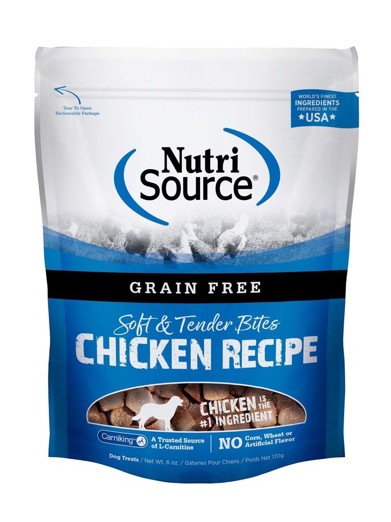 An image of Tuffy’s Pet Foods – NutriSource – Grain Free Chicken Dog Treats (12 / 6 Oz.)
