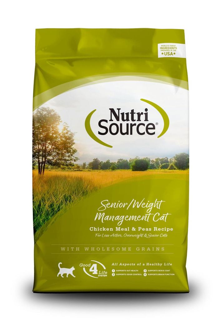 An image of Tuffy’s Pet Foods – NutriSource – Senior & Weight Management Cat Food  (16 Lbs)
