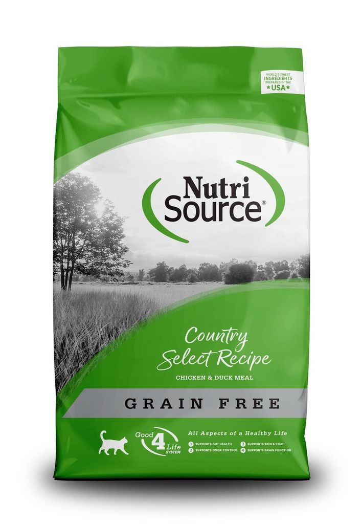 An image of Tuffy’s Pet Foods – NutriSource – Country Select Recipe Healthy Grain Free Cat Food (15 Lbs.)