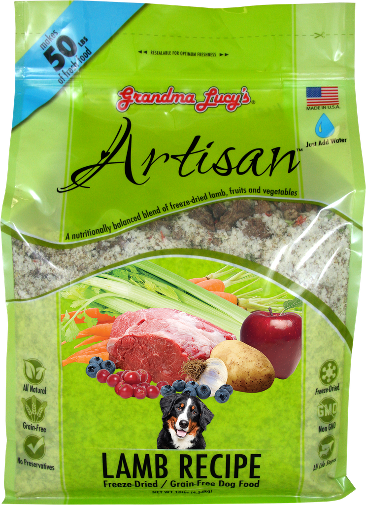 An image of Grandma Lucy’s – ARTISAN LAMB Dog Food – 10lb