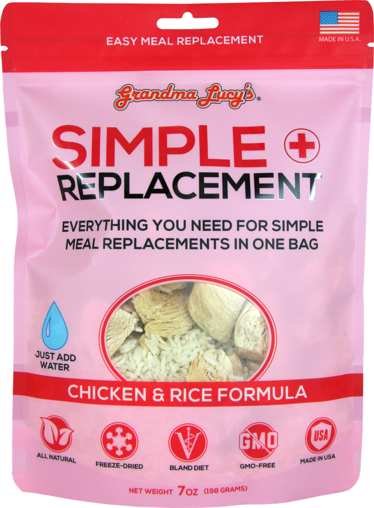 An image of Grandma Lucy’s – SIMPLE REPLACEMENT – Chicken & White Rice 7oz