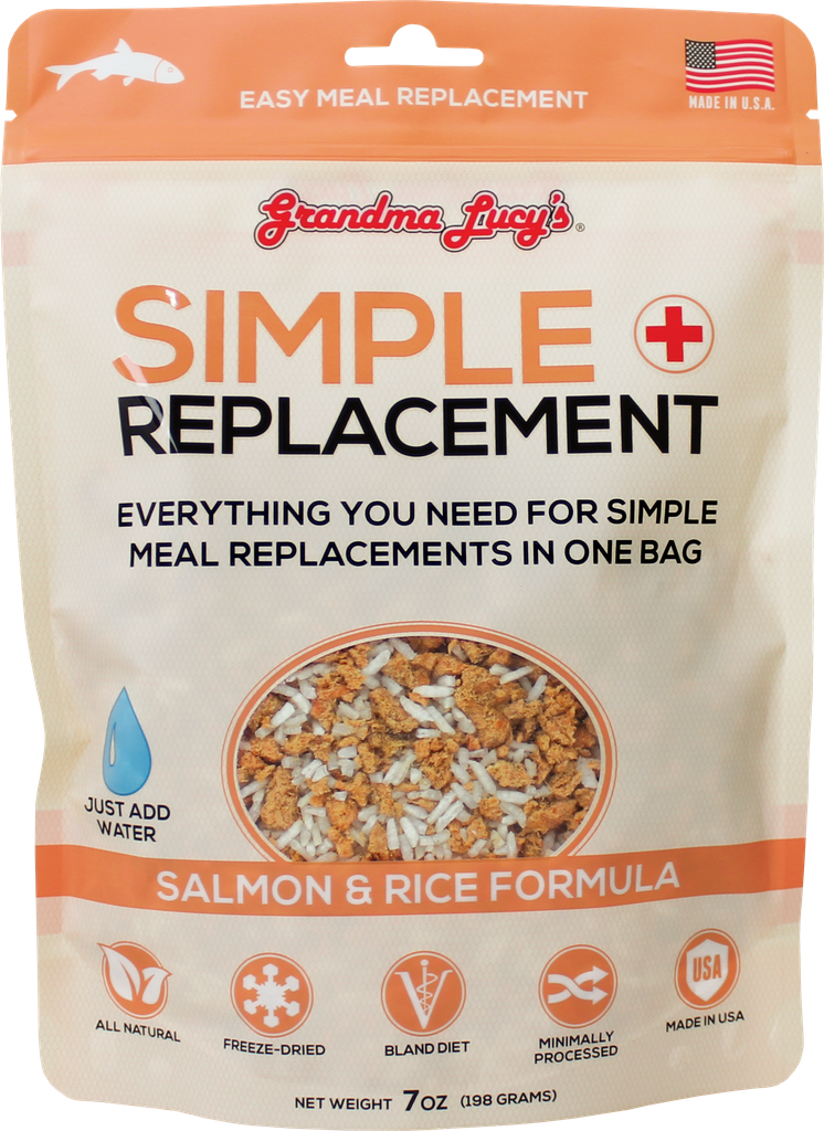 An image of Grandma Lucy’s – SIMPLE REPLACEMENT – Salmon & White Rice- 7oz