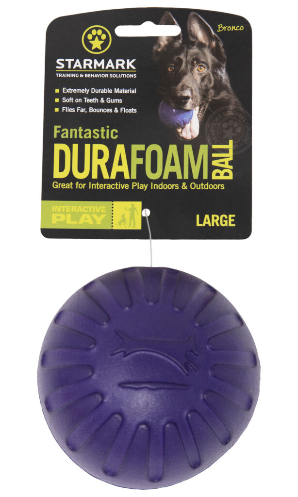 Starmark Pet Products Fantastic Durafoam Ball Large Pet Insight