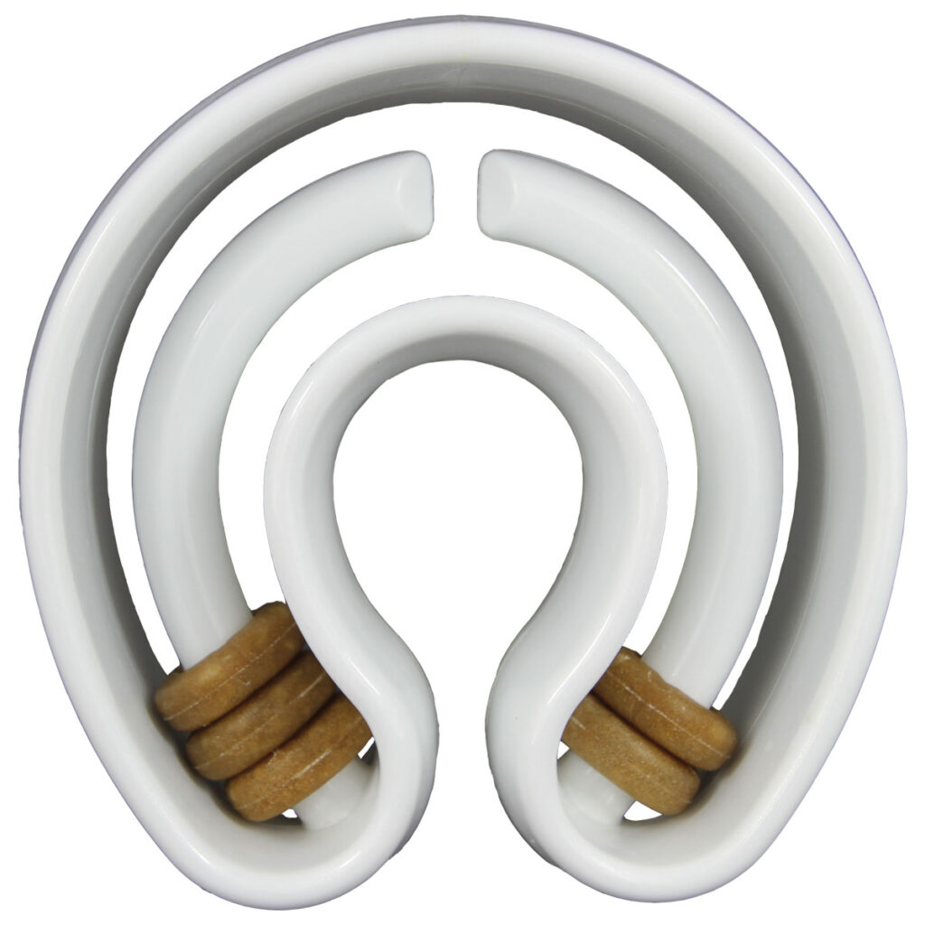 An image of Starmark Pet Products – Treat Ringer Horseshoe