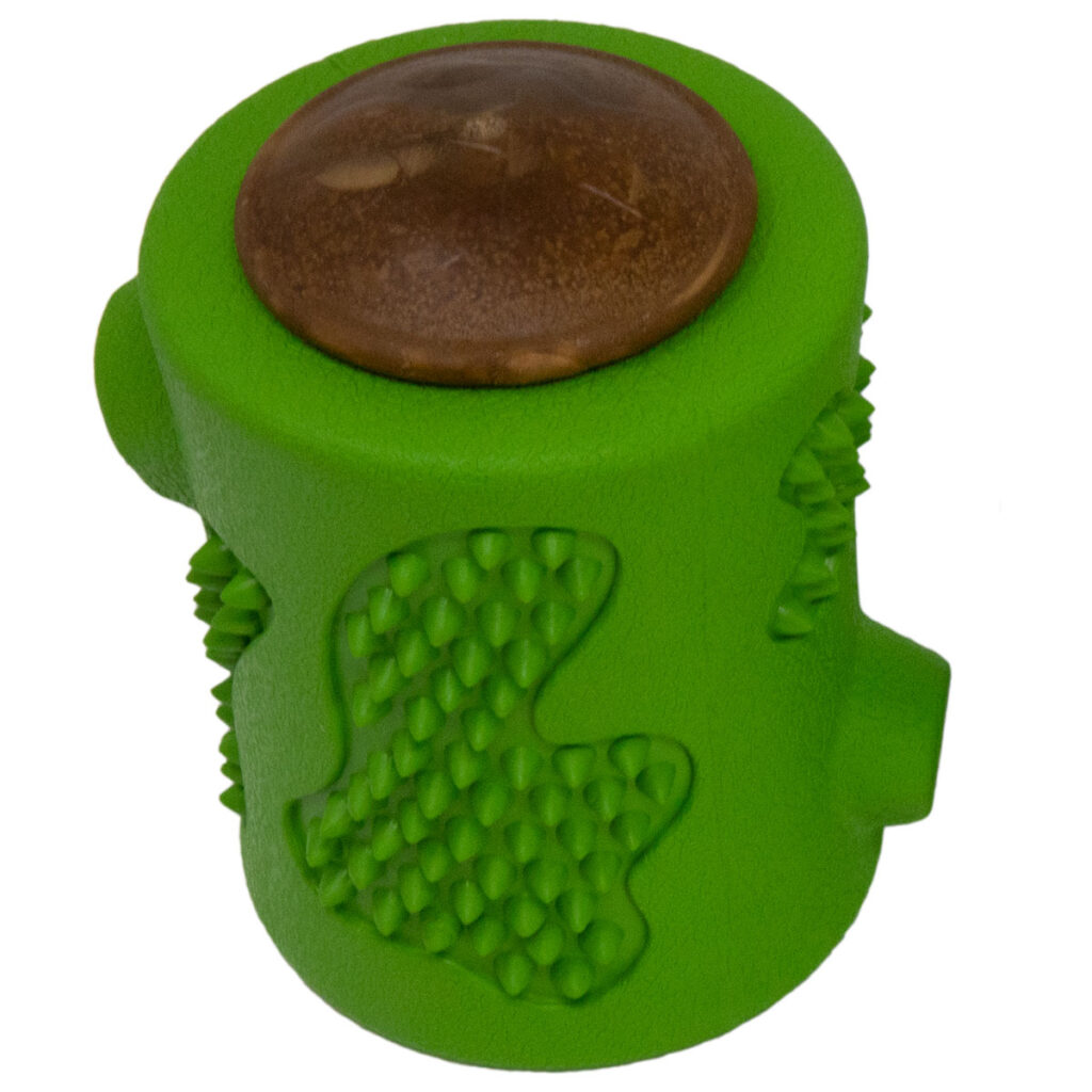An image of Starmark Pet Products – RubberTuff Treat Stump Large
