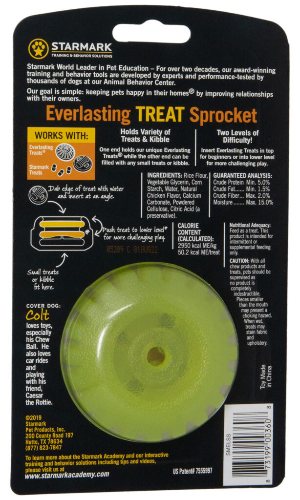 An image of Starmark Pet Products – Everlasting Sprocket Small