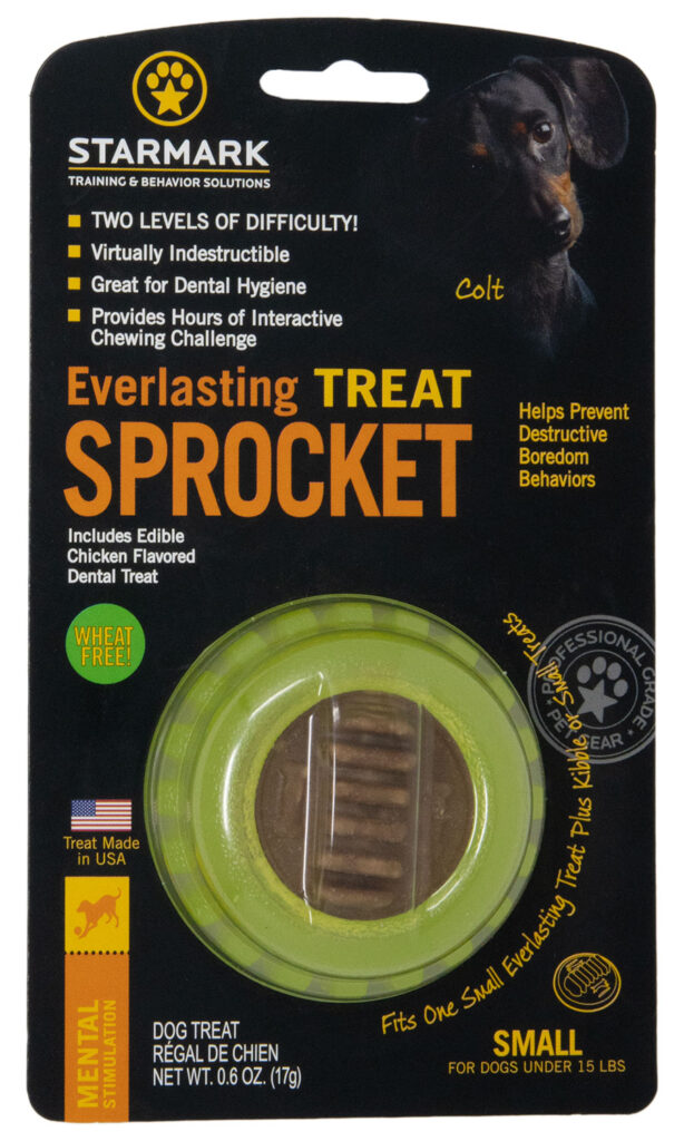 An image of Starmark Pet Products – Everlasting Sprocket Small