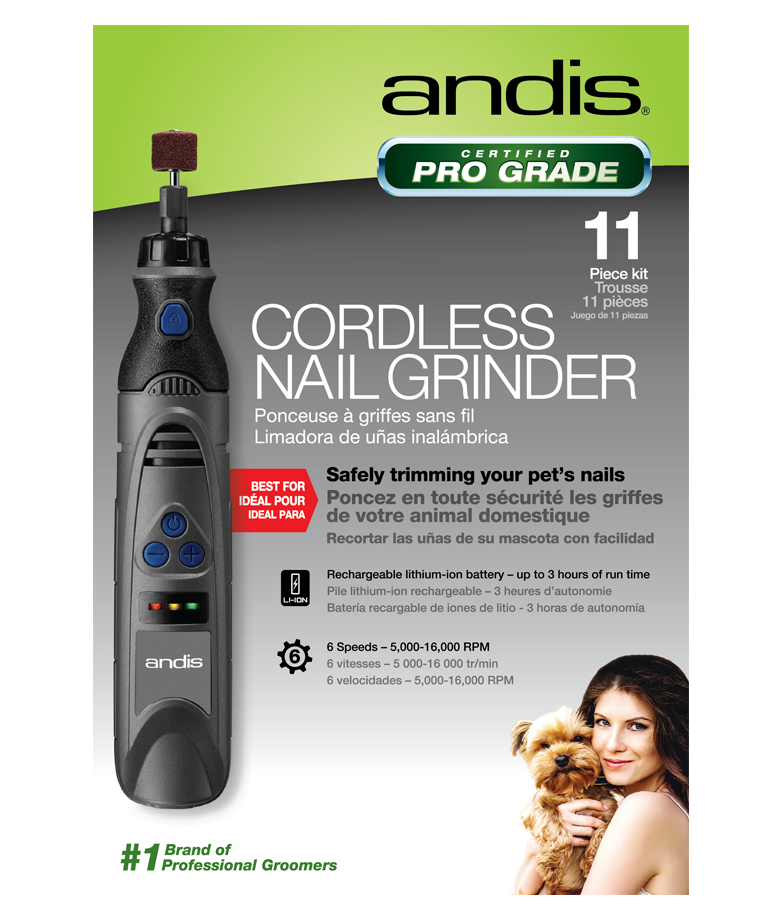 An image of Andis – Cordless Nail Grinder