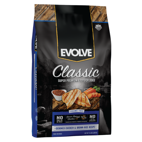 Sunshine Mills, Inc. Evolve Classic Deboned Chicken and Brown Rice