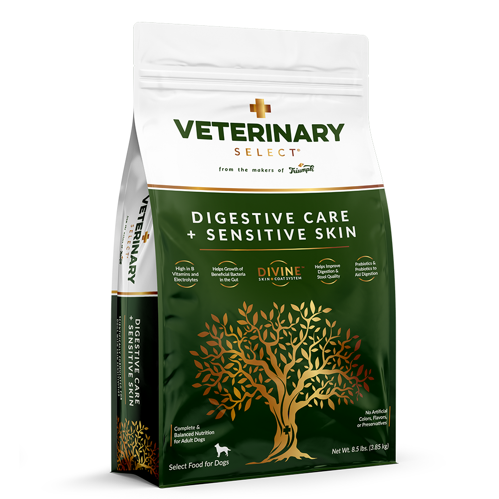 An image of Sunshine Mills, Inc. – Veterinary Select Digestive Care and Sensitive Skin Dry Dog Food 8.5lb