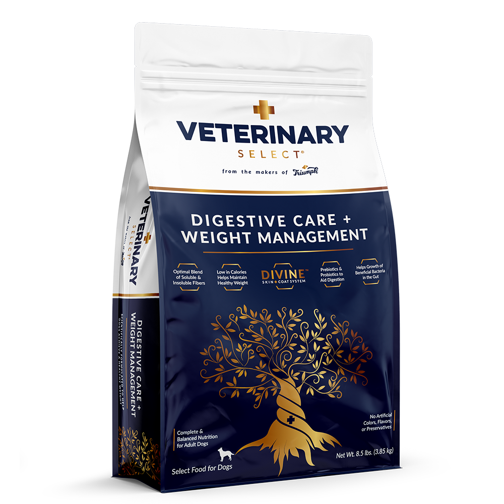 An image of Sunshine Mills, Inc. – Veterinary Select Digestive Care and Weight Management Dry Dog Food 8.5lb