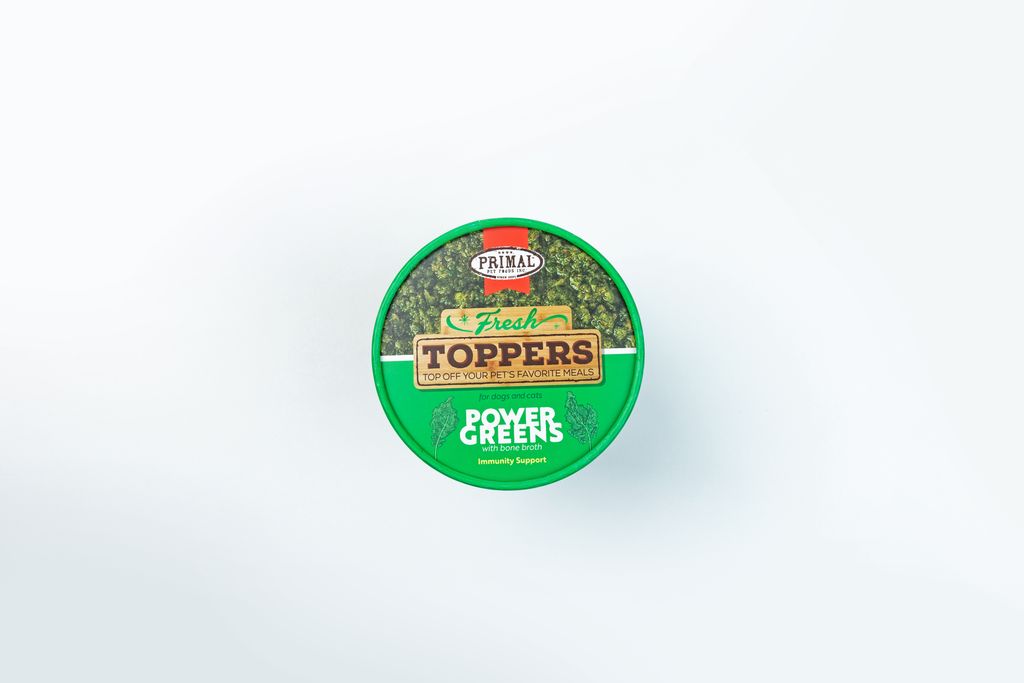 An image of Primal Pet Foods – 32oz Fresh Topper – Power Greens