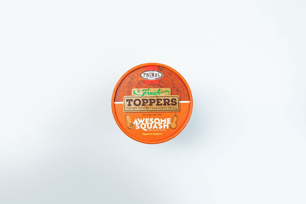 An image of Primal Pet Foods – 32oz Fresh Topper – Awesome Squash