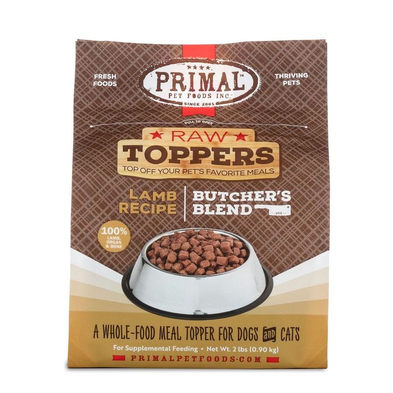 Primal Pet Foods 2 lb. Lamb Butcher's Blend Topper Pet Insight