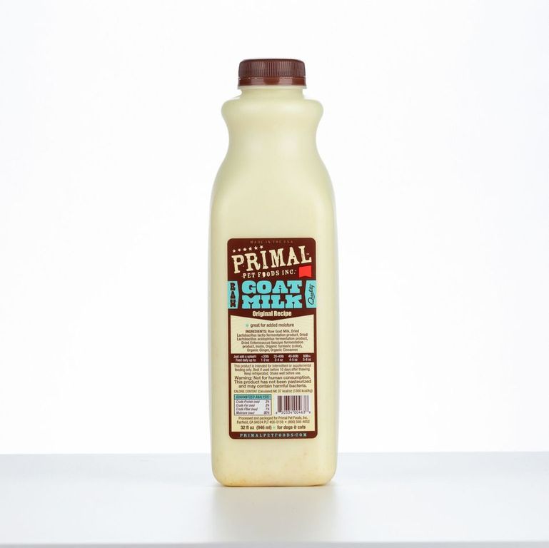 An image of Primal Pet Foods - 32oz Raw Goat Milk (1 quart)