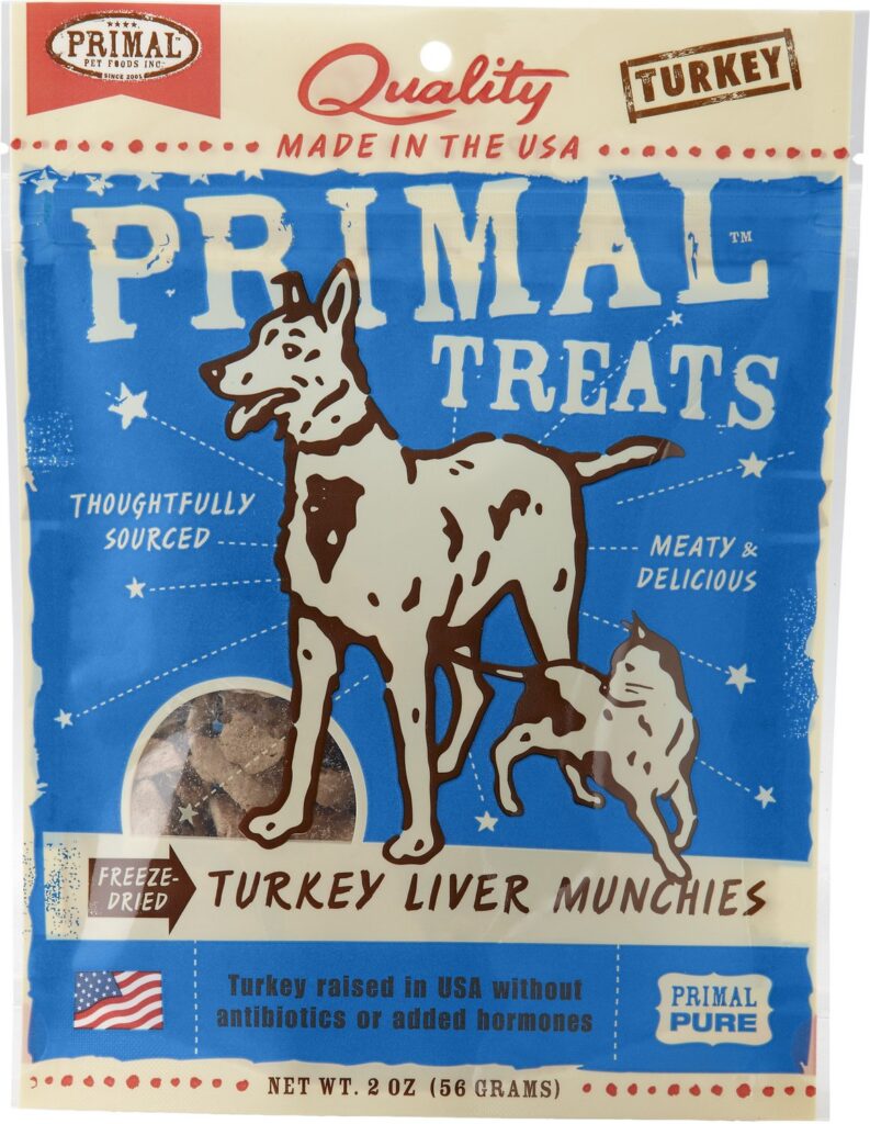 An image of Primal Pet Foods - 2oz Turkey Liver Munchies