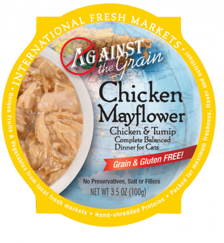 An image of Evangers Pet Food – Chicken Mayflower with Turnip Dinner for Cats – 3.5 oz