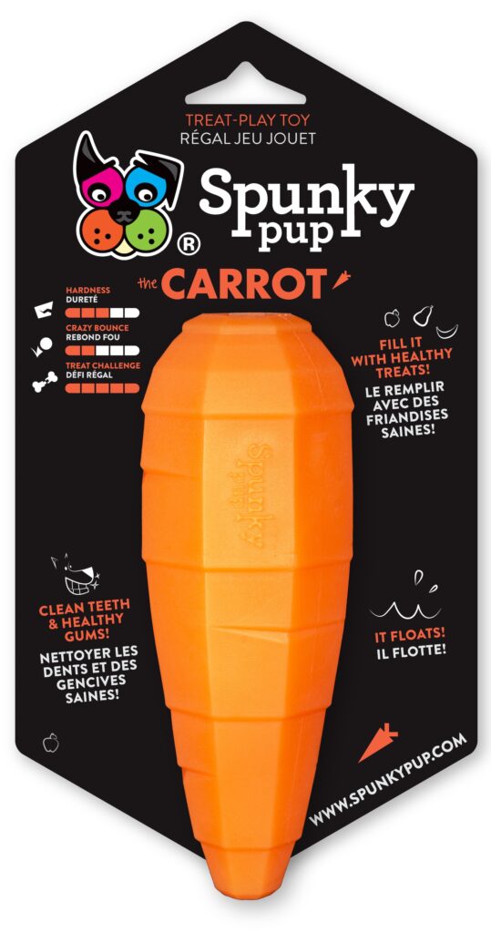 An image of Spunky Pup Dog Toys – Carrot