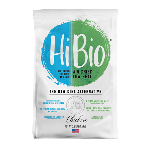 An image of Evangers Pet Food - Hi Bio Air Dried Chicken for Dogs - 3.2 lb