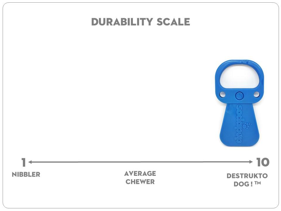 An image of SodaPup – True Dogs, LLC – SP Nylon Pop Top Pull Tab – Blue