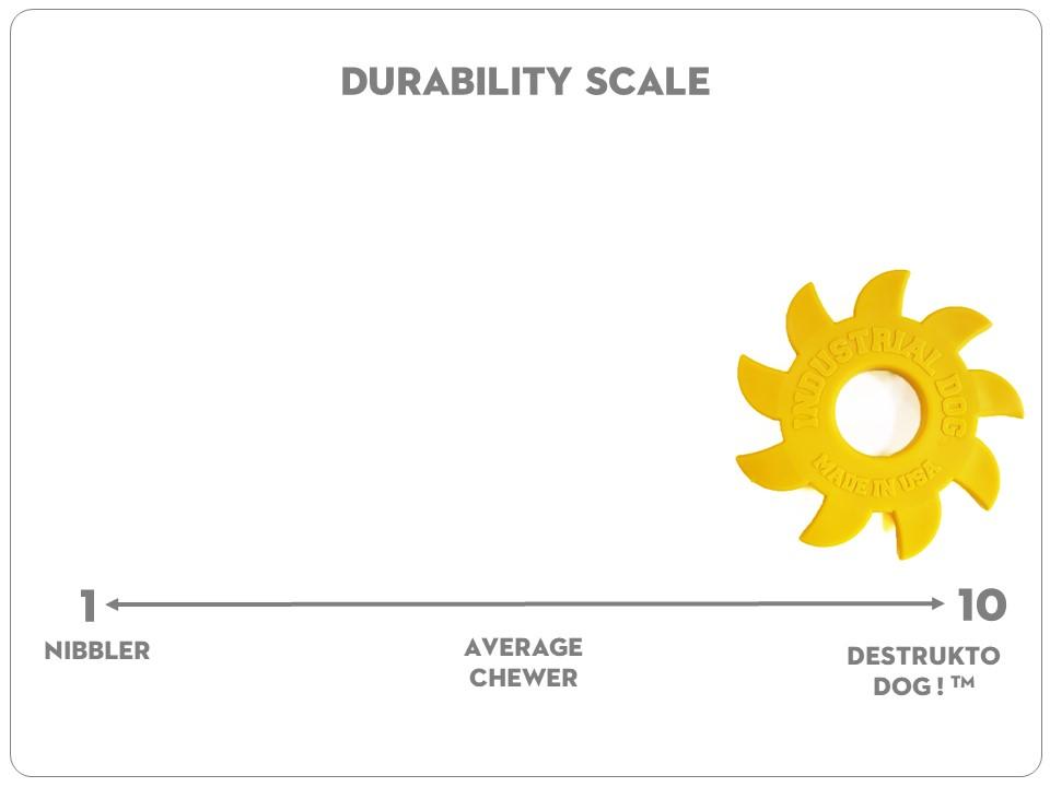 An image of SodaPup – True Dogs, LLC – ID Nylon Circular Saw Blade – Yellow