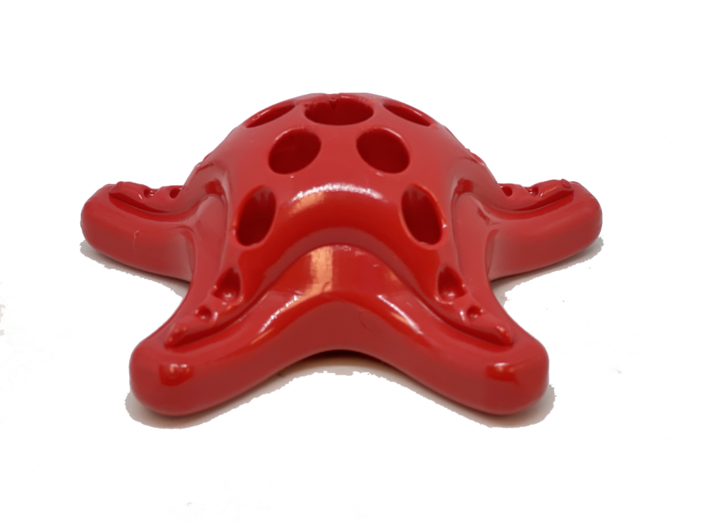 An image of SodaPup – True Dogs, LLC – SP Nylon Starfish – Red
