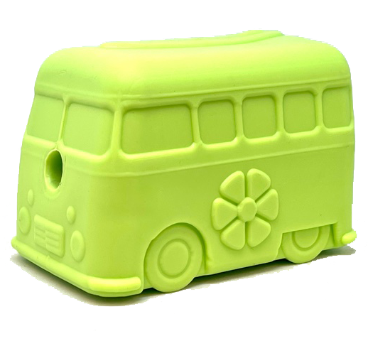 An image of SodaPup – True Dogs, LLC – MKB Surf’s Up Retro Van – Large – Green