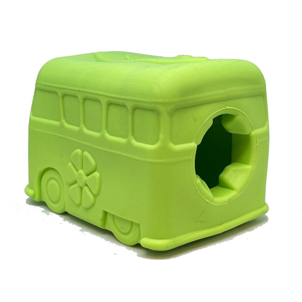 An image of SodaPup – True Dogs, LLC – MKB Surf’s Up Retro Van – Large – Green