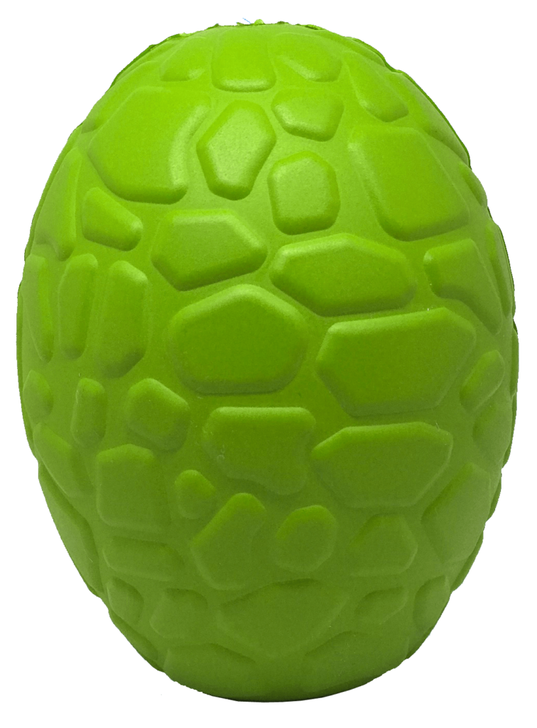 An image of SodaPup – True Dogs, LLC – MKB Dinosaur Egg – Green