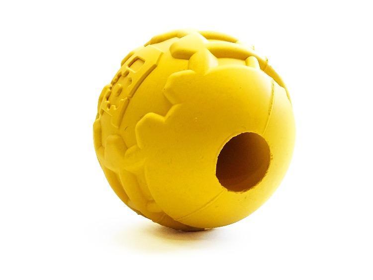An image of SodaPup – True Dogs, LLC – ID Gear Ball – Yellow