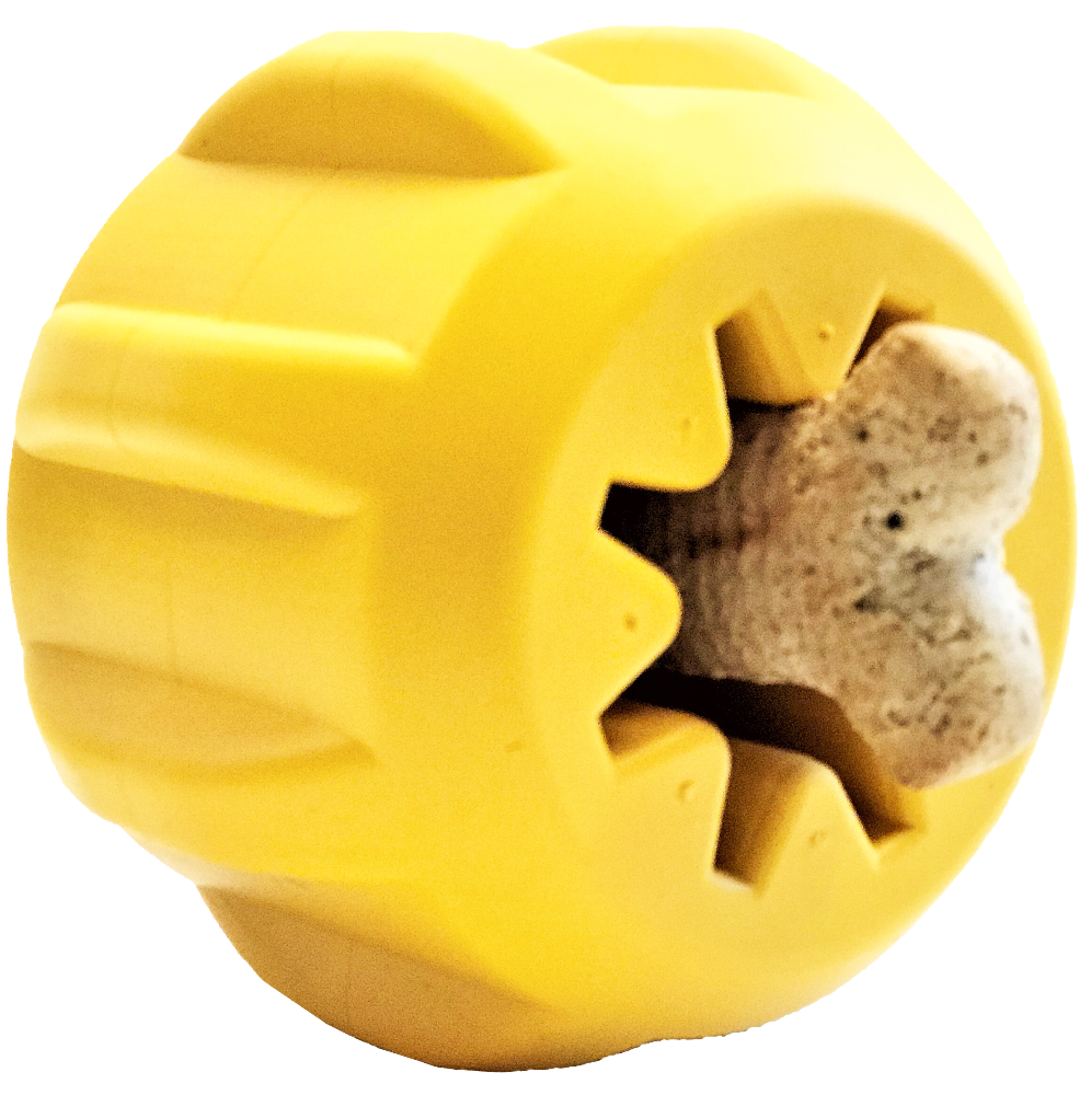 An image of SodaPup – True Dogs, LLC – ID Gear Treat Pocket – Yellow