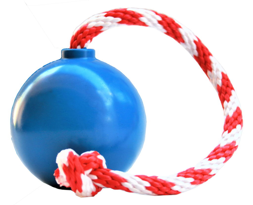 An image of SodaPup – True Dogs, LLC – USA-K9 Cherry Bomb – Large – Blue