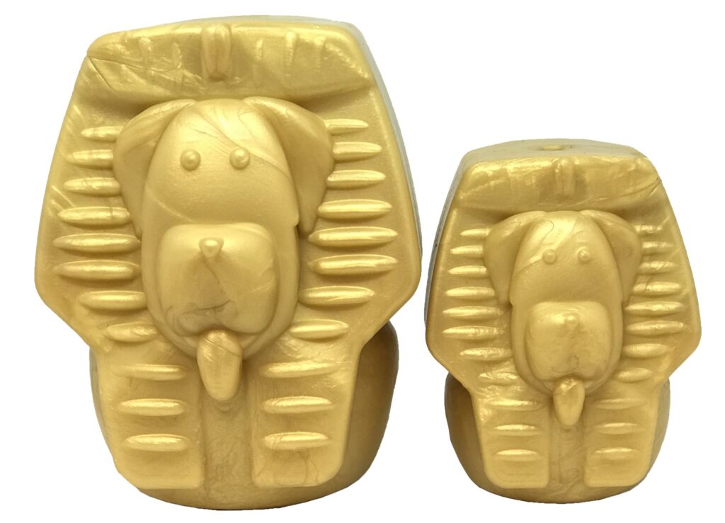 An image of SodaPup – True Dogs, LLC – MKB Doggie Pharaoh – Medium – Gold