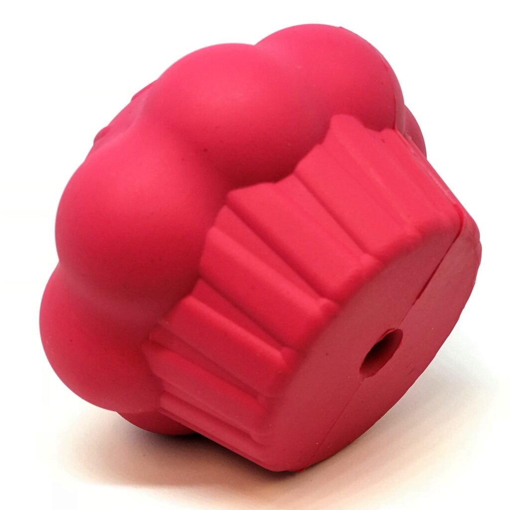 An image of SodaPup – True Dogs, LLC – MKB Medium Cupcake Treat Dispenser – Pink