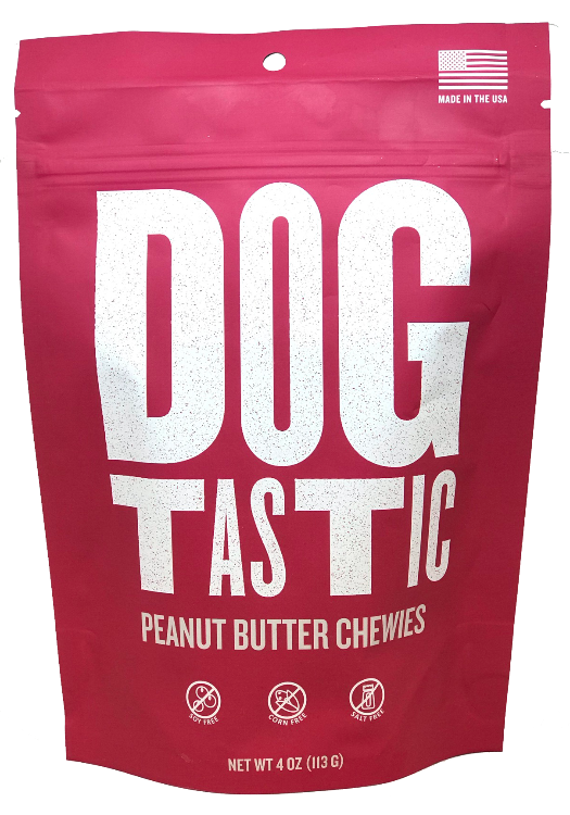 An image of SodaPup - True Dogs, LLC - DT Dogtastic Peanut Butter Chewies Dog Treats