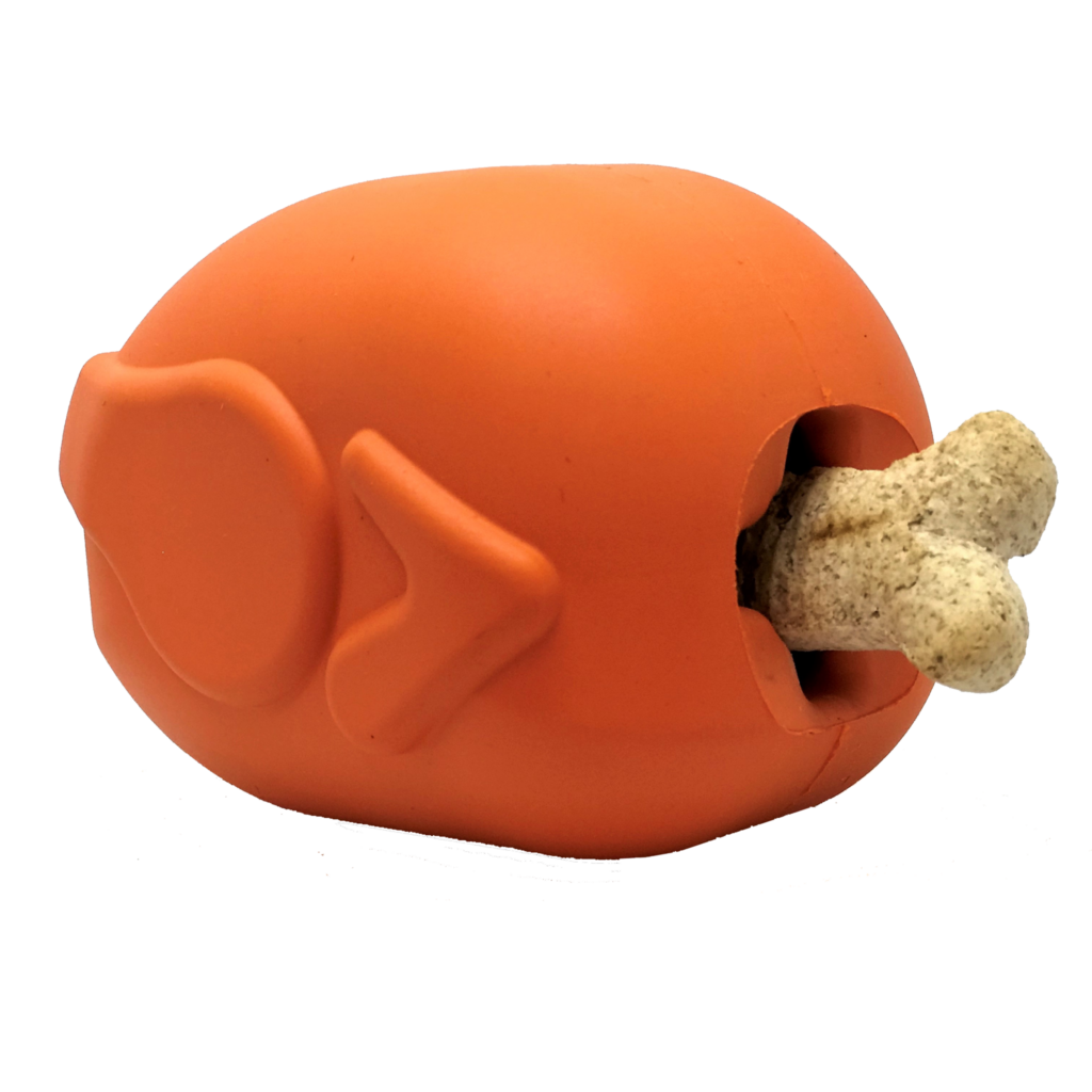 An image of SodaPup – True Dogs, LLC – MKB Roasted Turkey – Large Orange