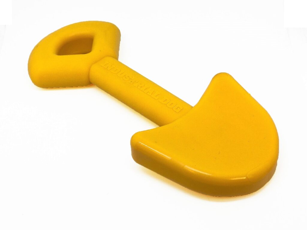 An image of SodaPup – True Dogs, LLC – ID Nylon Shovel – Yellow
