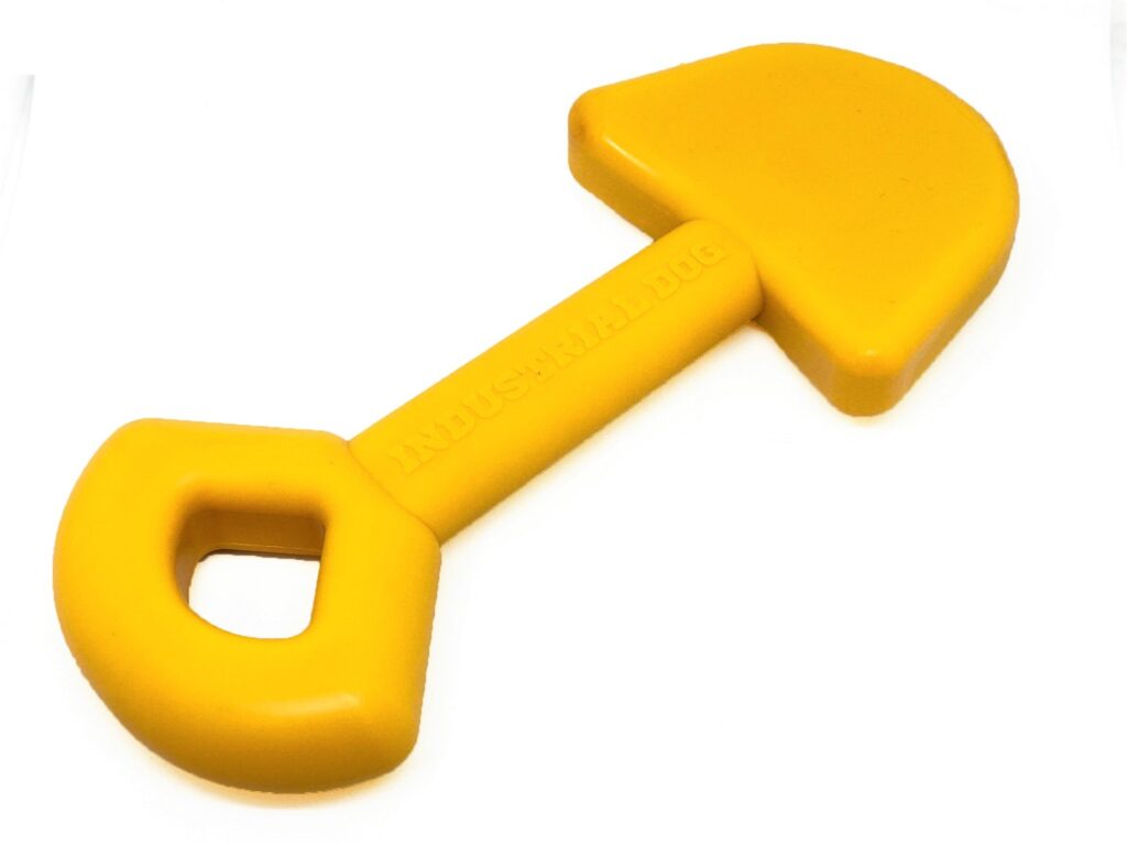 An image of SodaPup – True Dogs, LLC – ID Nylon Shovel – Yellow
