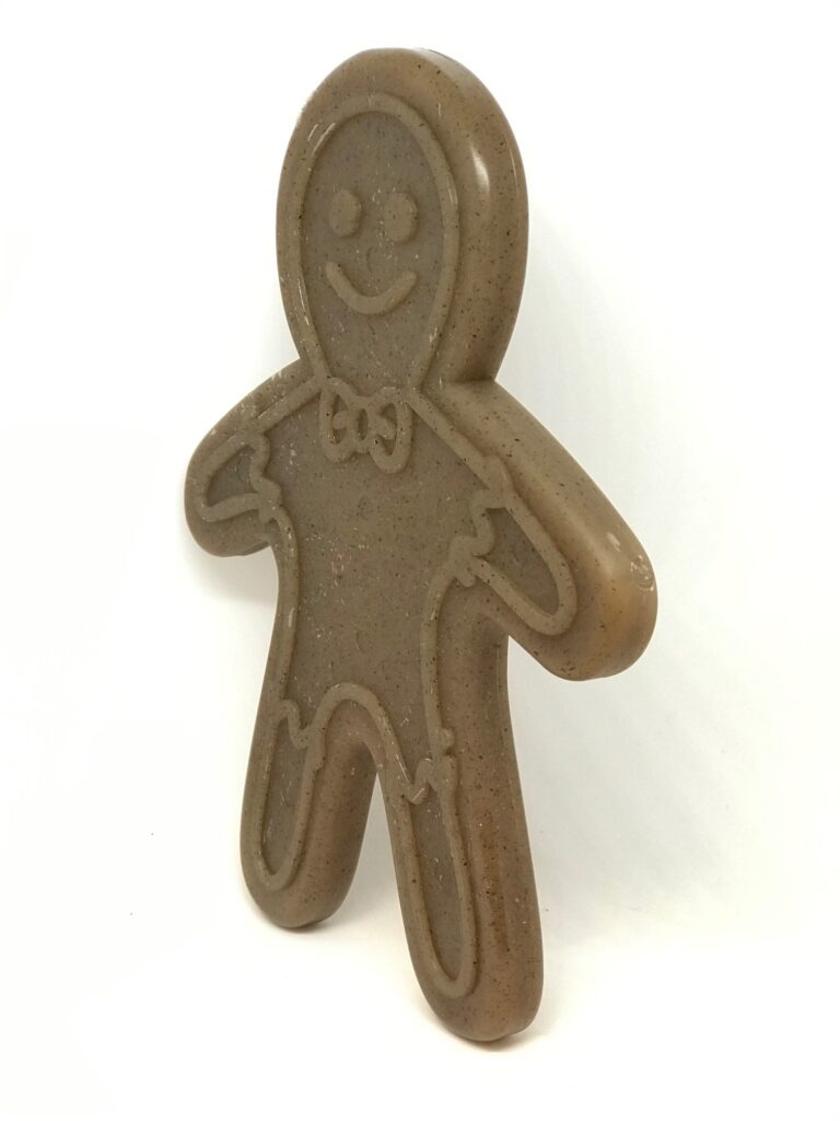 An image of SodaPup – True Dogs, LLC – SP Nylon Gingerbread Man – Brown