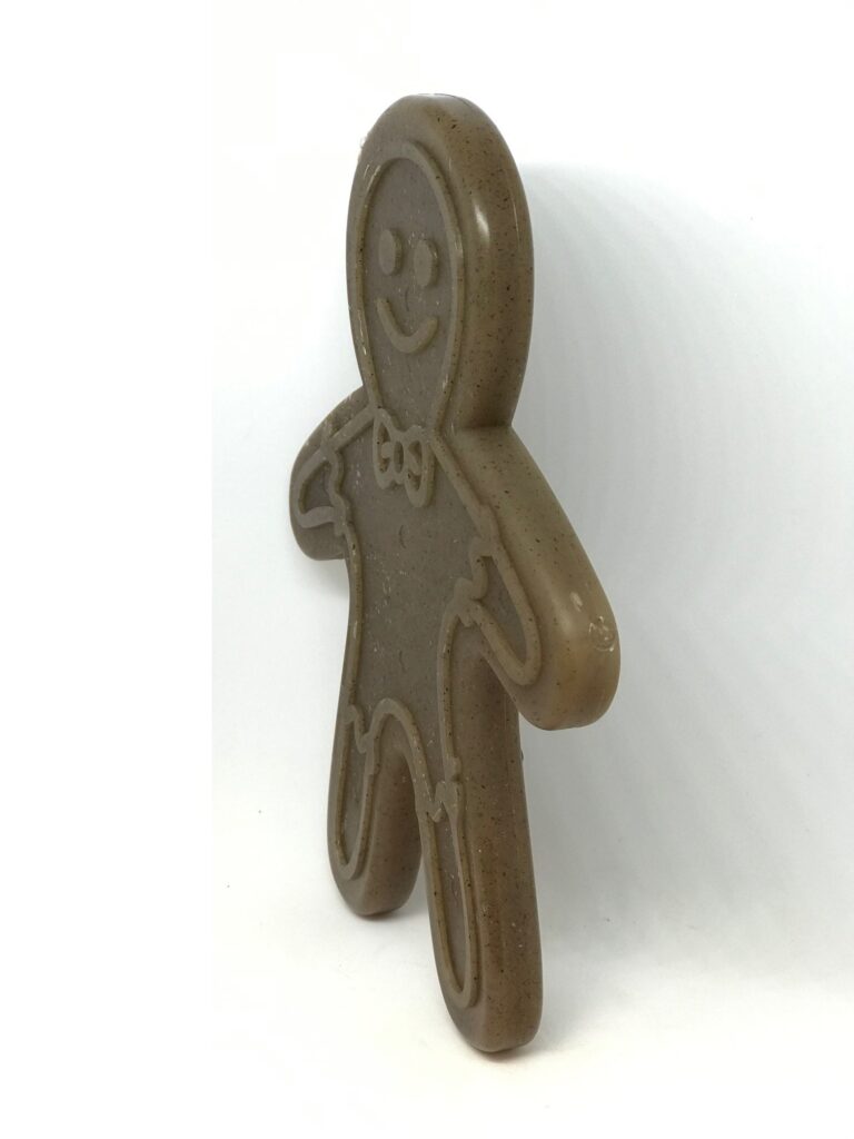 An image of SodaPup – True Dogs, LLC – SP Nylon Gingerbread Man – Brown