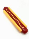 An image of SodaPup – True Dogs, LLC – SP Nylon Hot Dog – Red/Yellow
