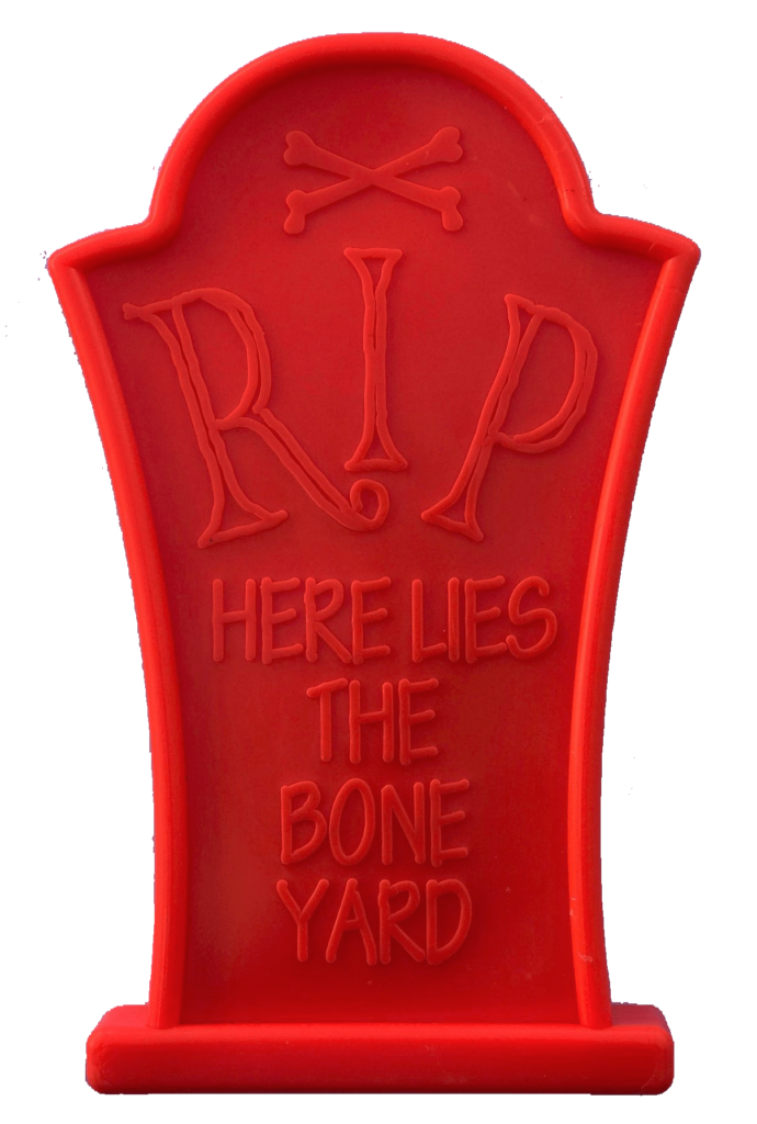 An image of SodaPup – True Dogs, LLC – MKB Nylon Head Stone – Orange
