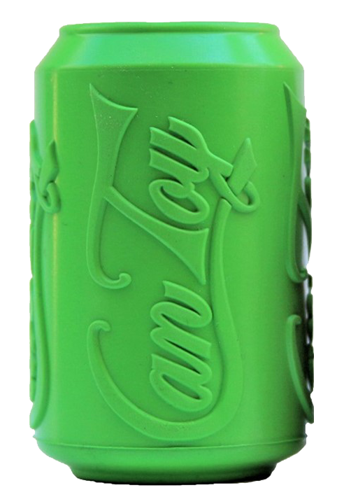 An image of SodaPup – True Dogs, LLC – Can Toy Medium – Lemon Lime