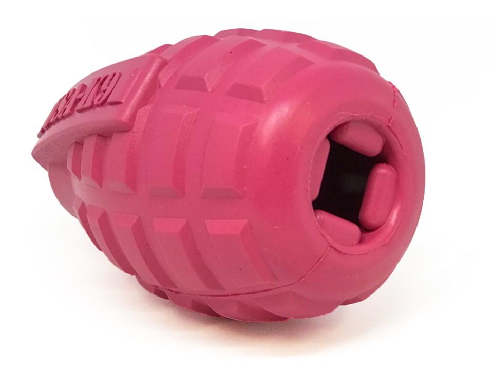 An image of SodaPup – True Dogs, LLC – USA-K9 Grenade – XL – Pink