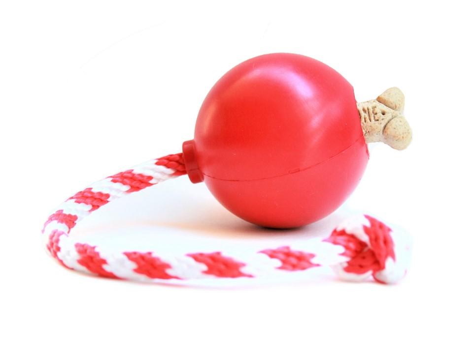 An image of SodaPup – True Dogs, LLC – USA-K9 Cherry Bomb – Medium – Red