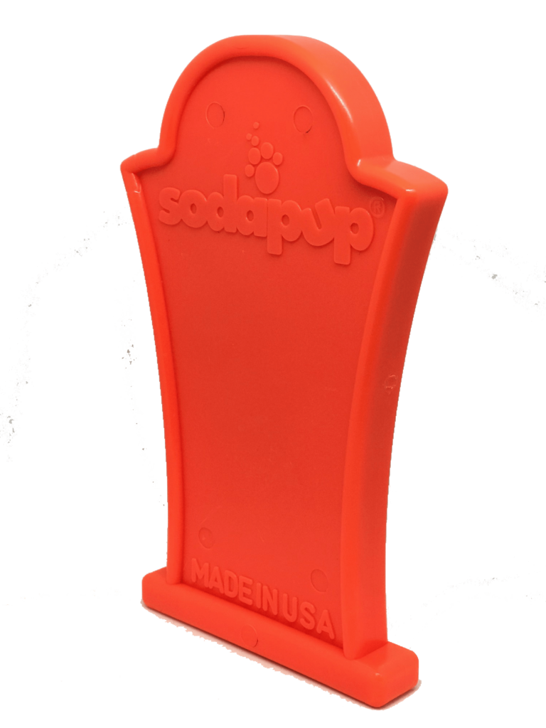 An image of SodaPup – True Dogs, LLC – MKB Nylon Head Stone – Orange