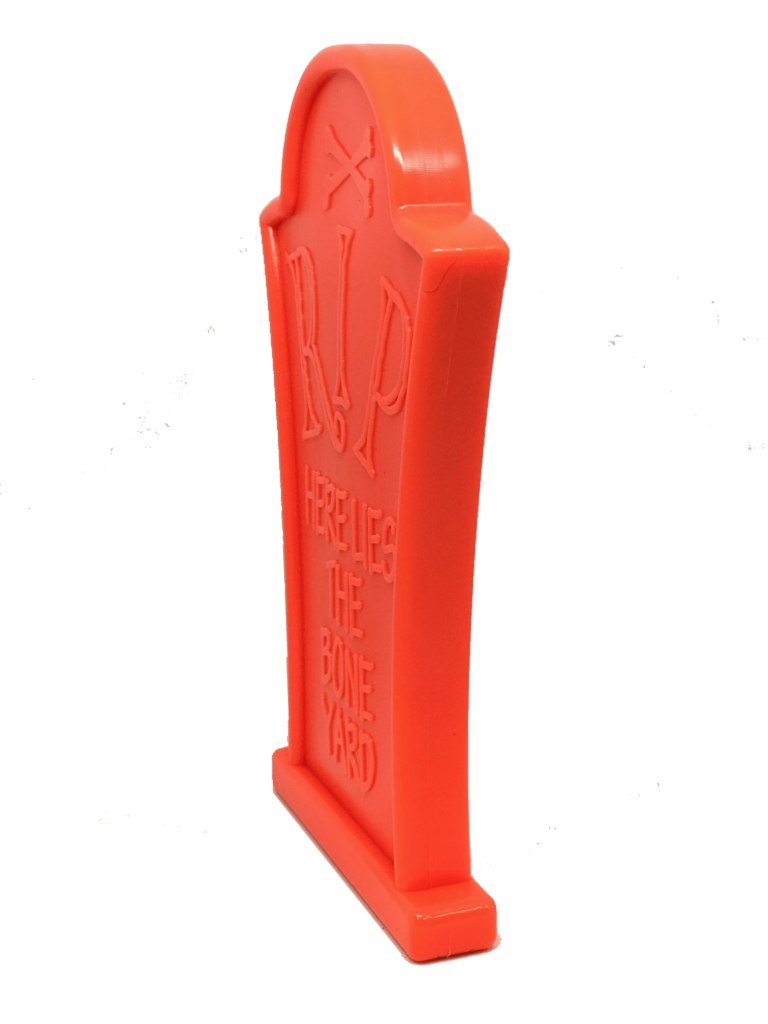 An image of SodaPup – True Dogs, LLC – MKB Nylon Head Stone – Orange